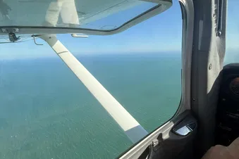 North - South Kent countryside & city flight