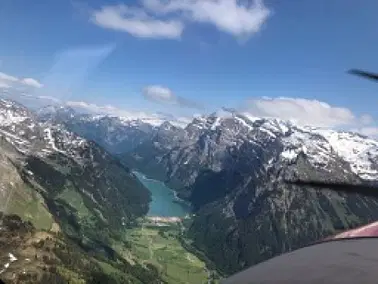 Flug zum Glärnisch mit Blick auf den Tödi (3 Sitzplätze)