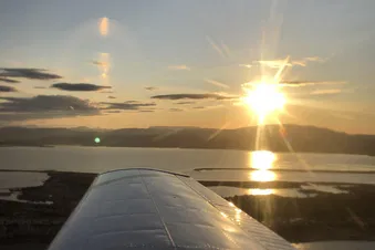 Découverte aérienne de Béziers et l’Oppidum d’Ensérune