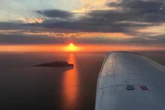 Experience Odense City by plane with a local pilot