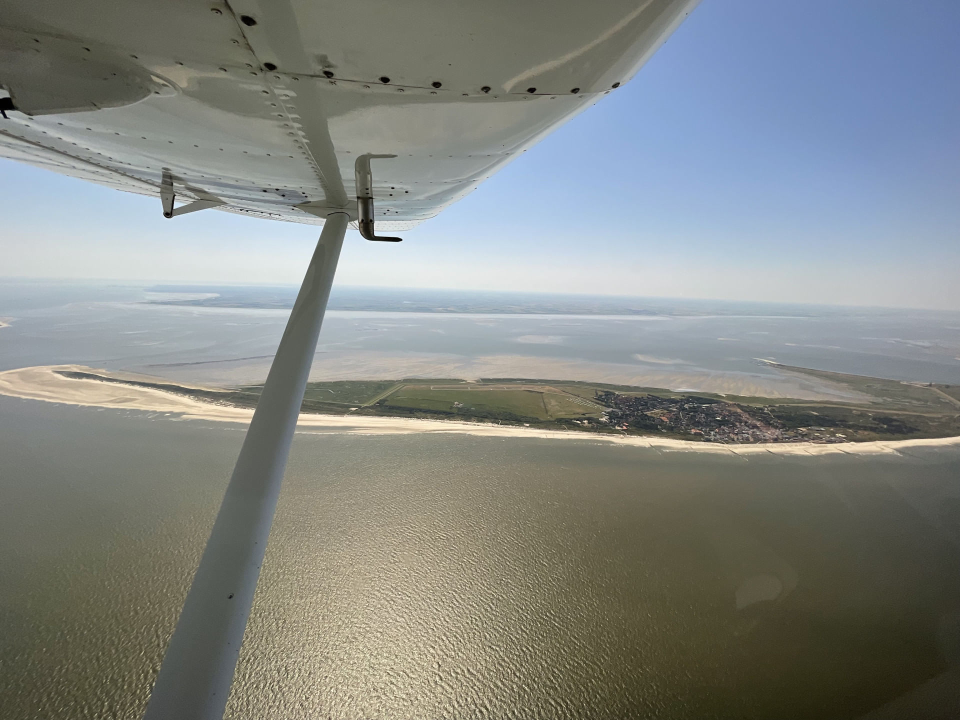 Norderney über Hamburg