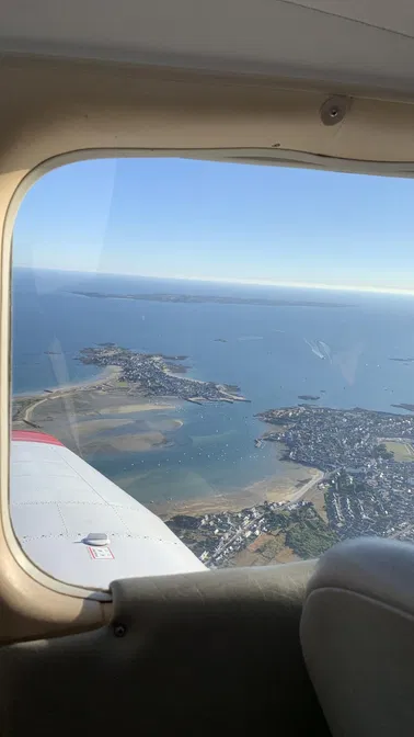 Survol de la Ria d’Étel et de l’Ile de Groix