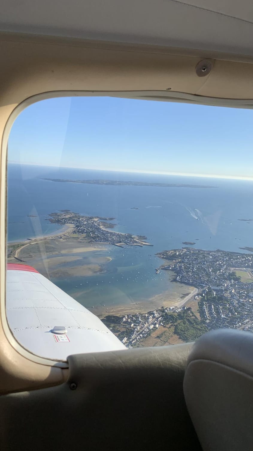 Survol de la Ria d’Étel et de l’Ile de Groix