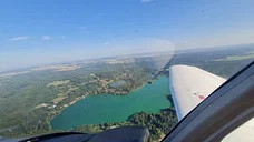 Ausflug mit der PA 28-181 über Berlin & Märkische Schweiz