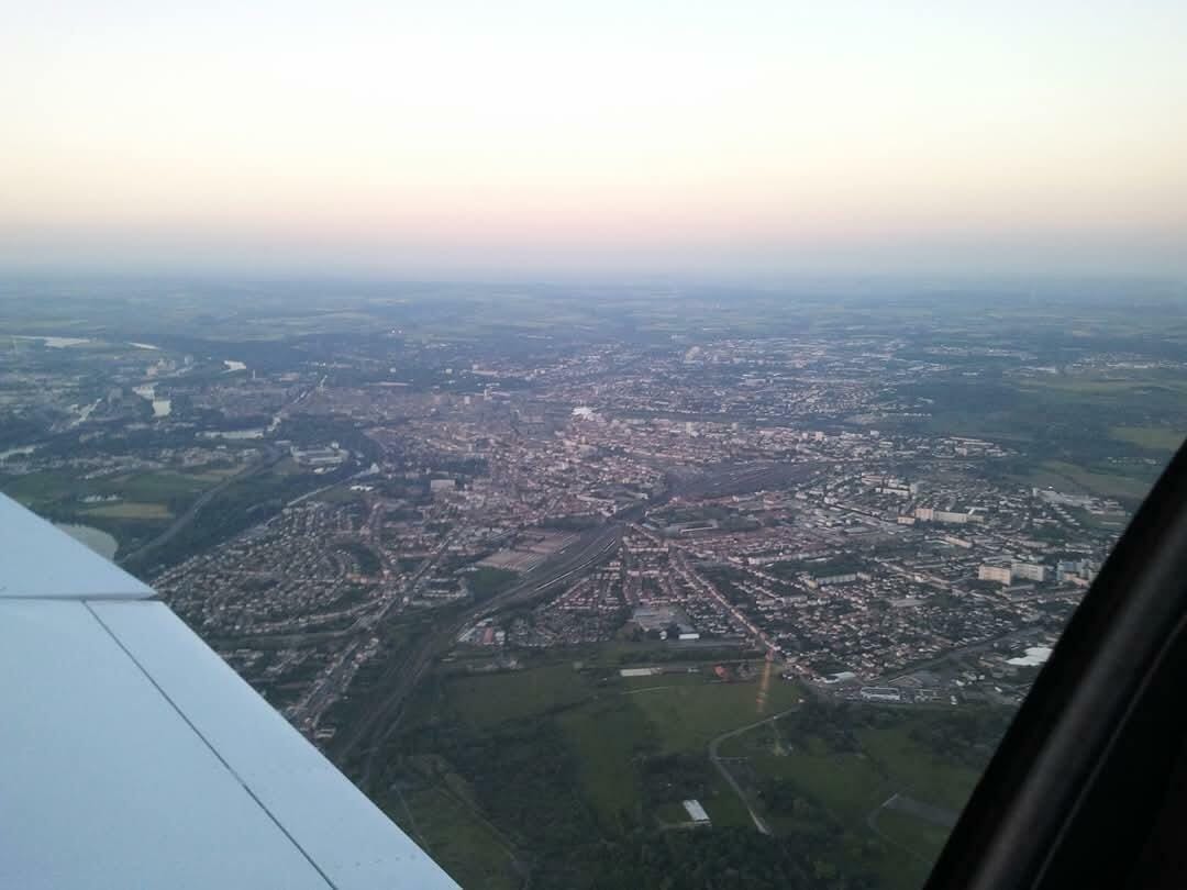 Vol le long de la Moselle - retour par la Fensch