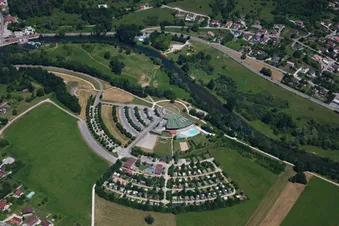 Gorges de la Loue, Besançon & citadelle vues du ciel
