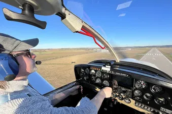 Rundflug in der Region