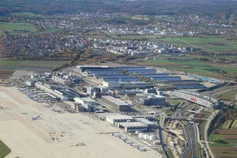 Stuttgarter Flughafen und Messe