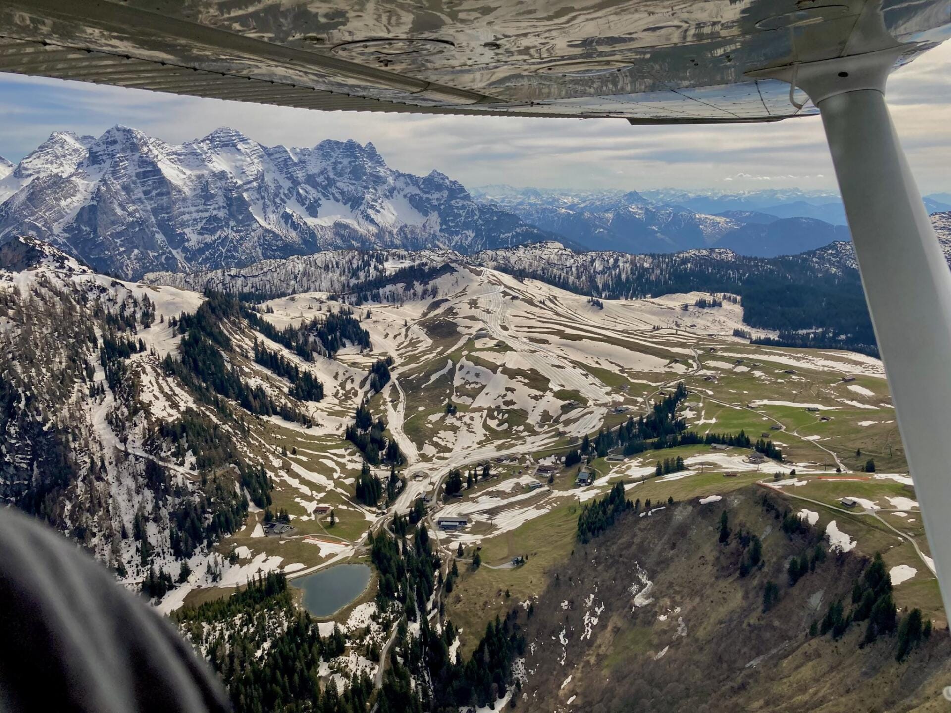 Rundflug ins Alpenpanorama