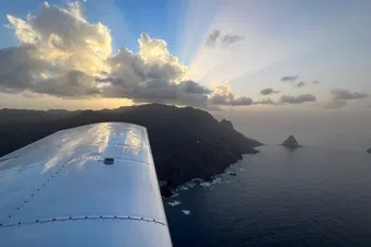 Flying around Tenerife (Greenest route)