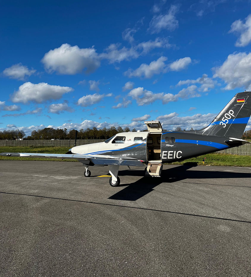 Nürnberg - Berlin in der Piper M350 mit Privatjet-Feeling