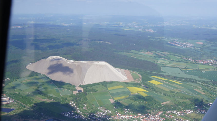 Erlebnisflug Monte-Kali bei Neuhof/Fulda