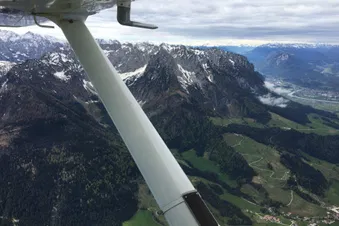 1,5h Großer Rundflug Kaisergebirge, Pinzgau, Steinernes Meer