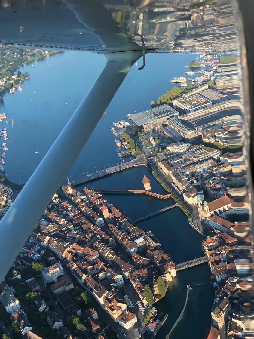 Rundflug über die Zentralschweiz