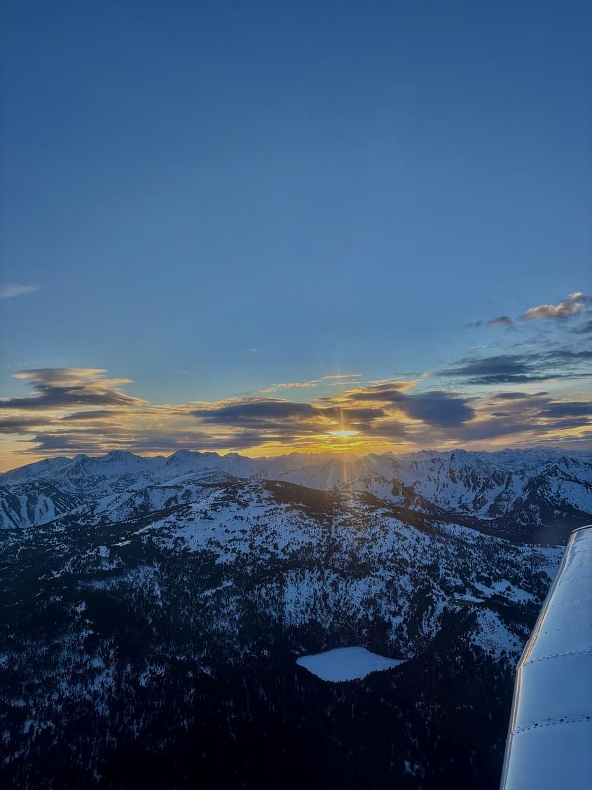 Découverte des Pyrénées vues du ciel