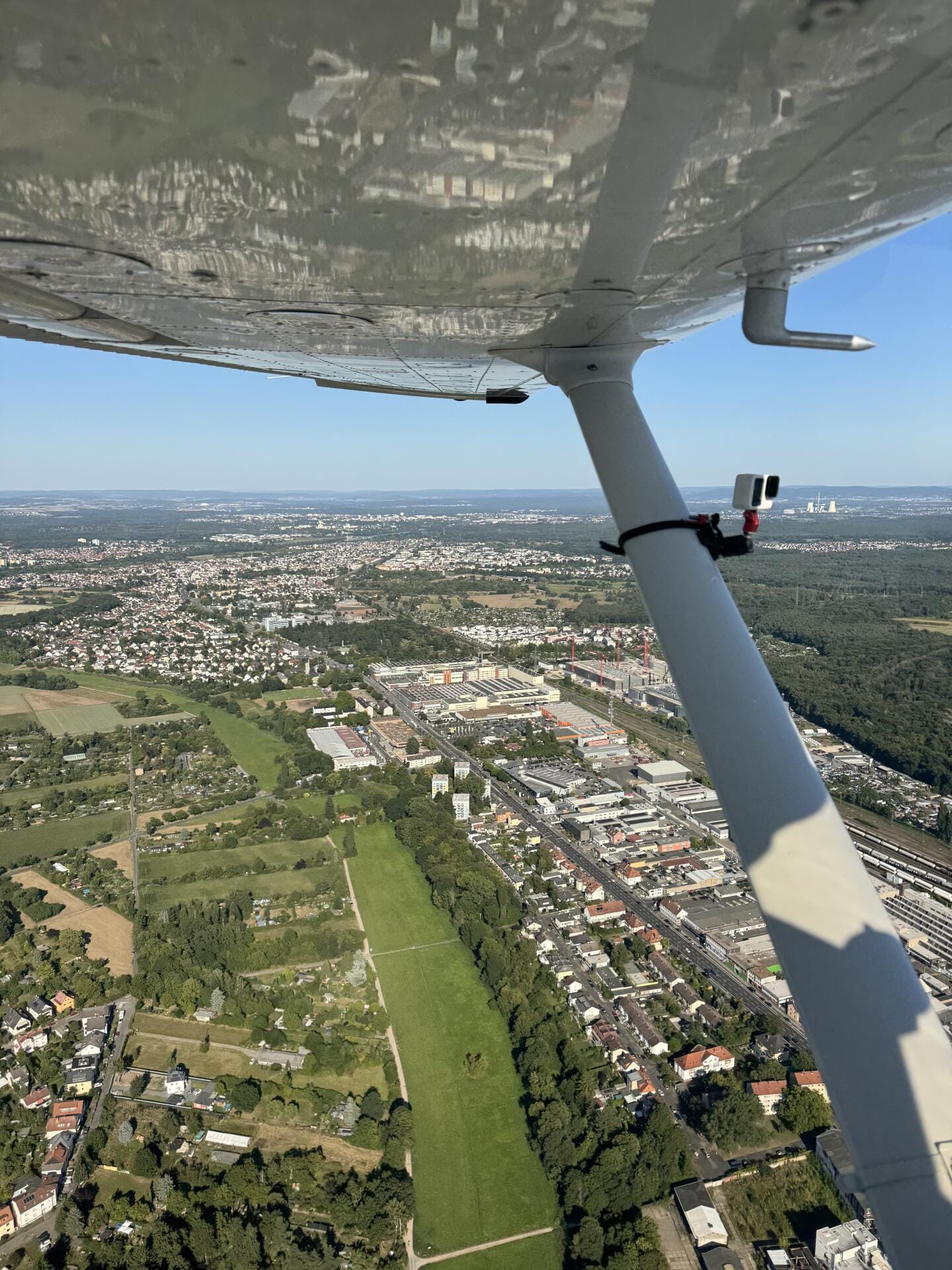 Rundflug über Rhein-Main und Rheinhessen