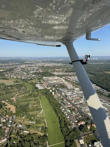Rundflug über Rhein-Main und Rheinhessen