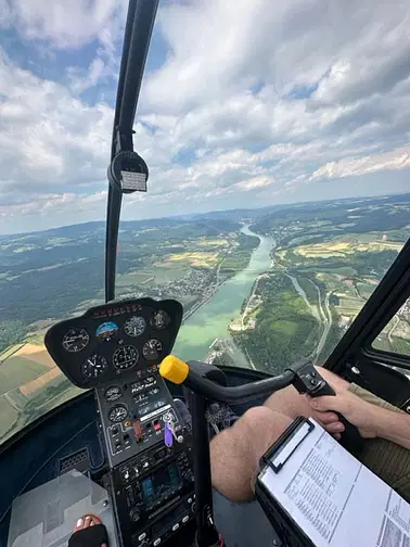Hubschrauber-Rundflug "Donauland"