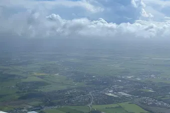 Short flight around Blackpool