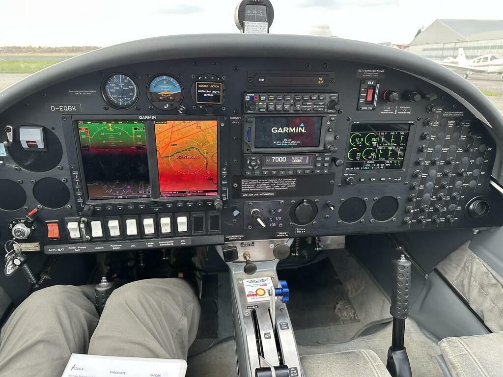 modernes Cockpit