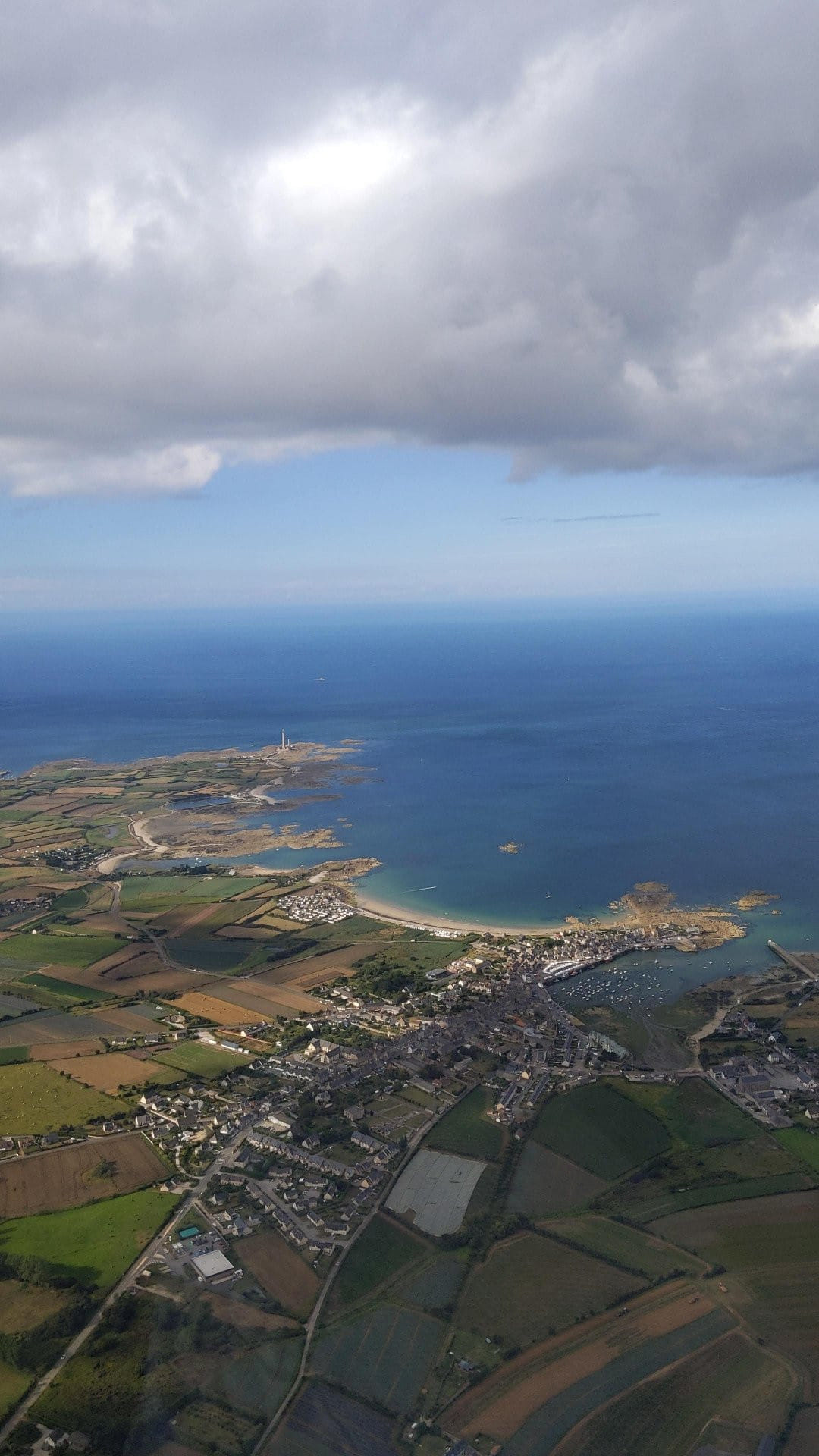 Balade aérienne le long de la côte de Barfleur (1h15m)