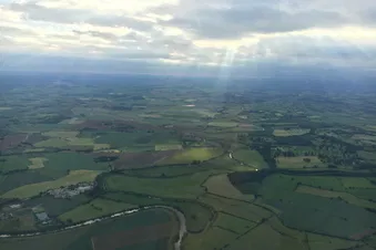 Orbital tour of historic York from 2000ft by helicopter!