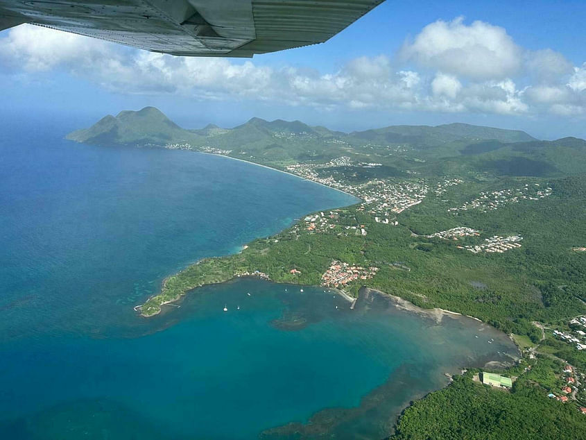 🌴La Martinique depuis les nuages ⛅️