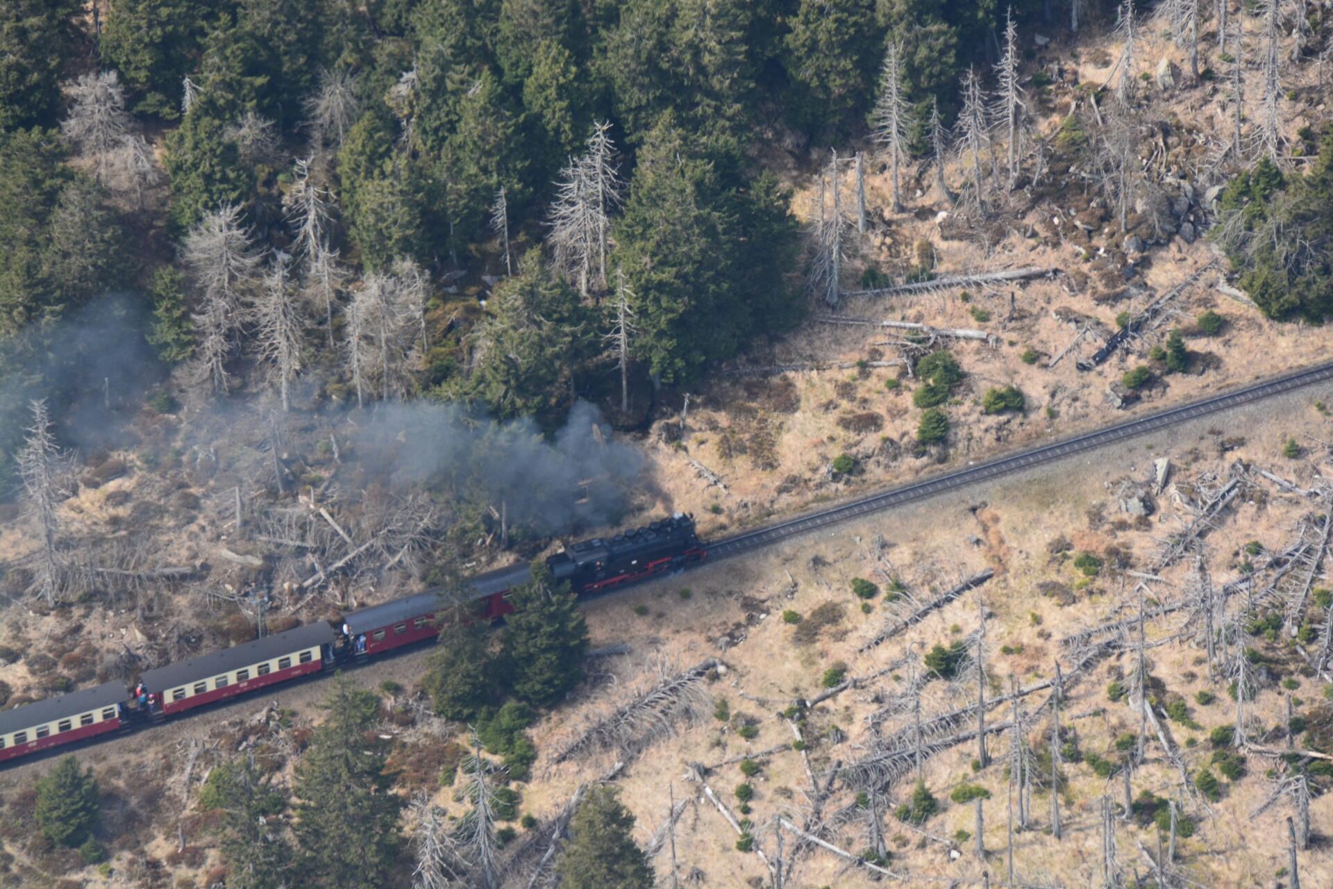 Rundflug um den Brocken (nur 2 Passagiere)
