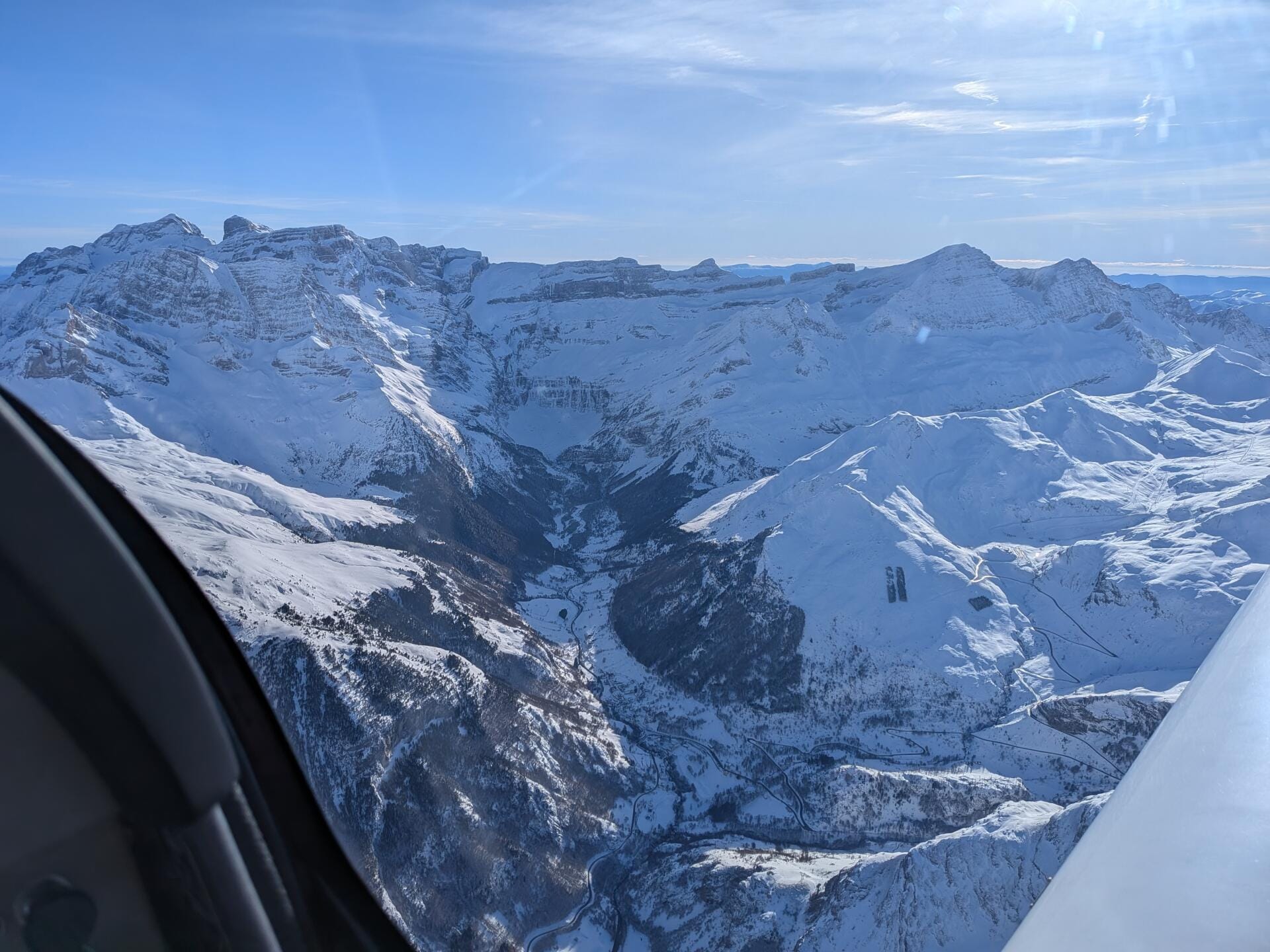 Cirque de Gavarnie en hiver