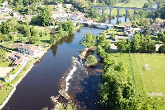 Lac de Vassivière par le Taurion 3 passagers