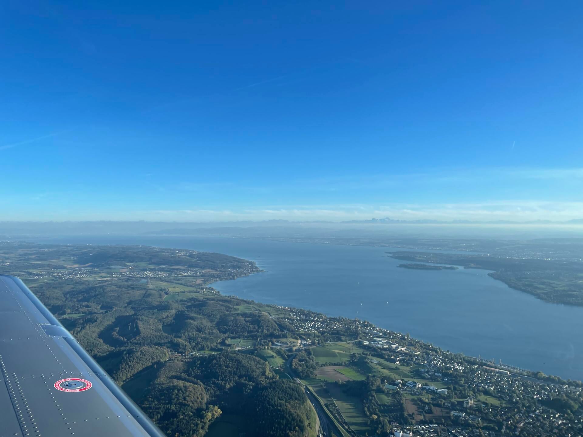 Entdecke den Bodensee aus der Luft