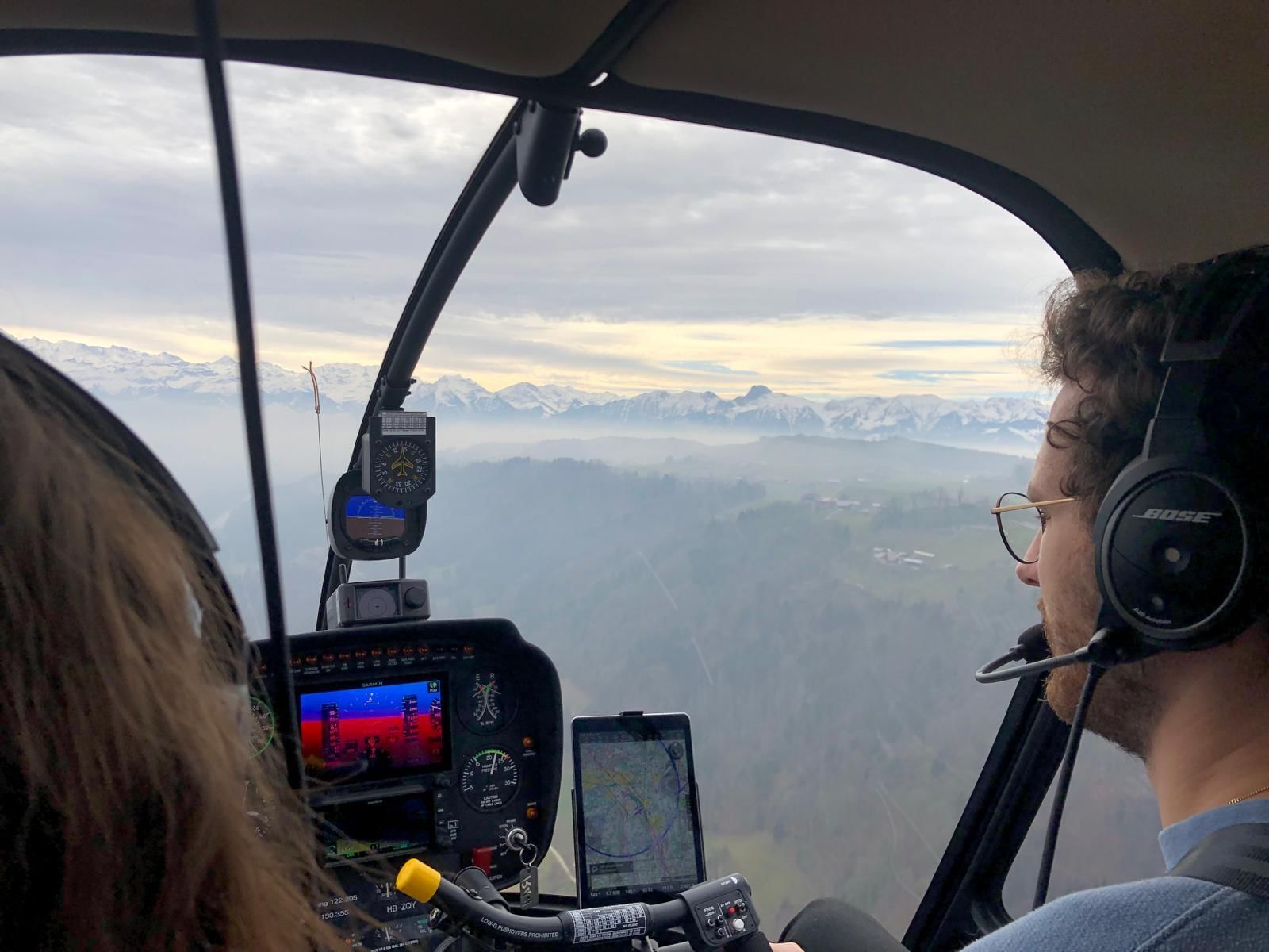 Eiger-Mönch-Jungfrau-Flug