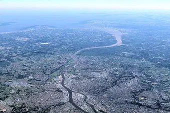 Balade autour de Nantes en avion
