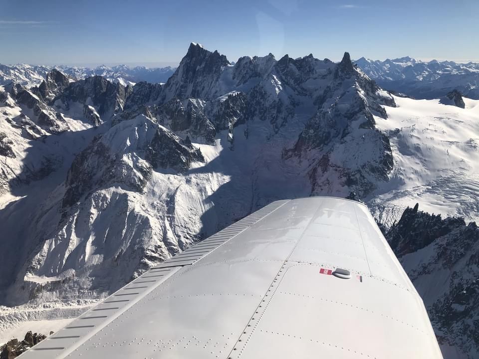 Vol au-dessus du Mont Blanc + Tour du Massif de la Vanoise