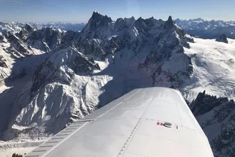 Vol au-dessus du Mont Blanc + Tour du Massif de la Vanoise