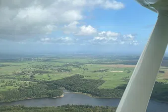 Sightseeing over Leeds and Harrogate