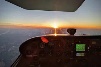 Rundflug über die ostfriesischen Inseln