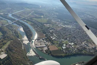 Rundflug Oststeiermark und Überflug Riegersburg