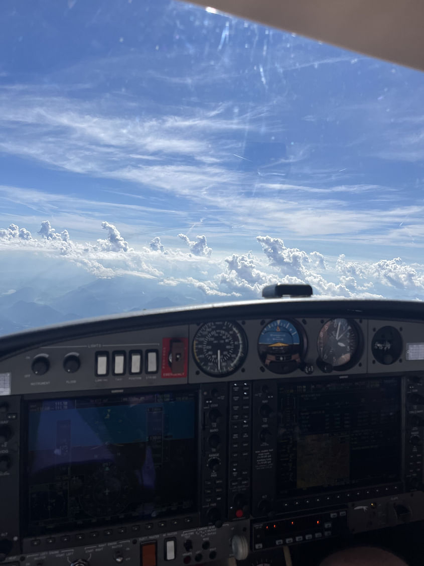 Streckenflug Augsburg nach Friedrichshafen