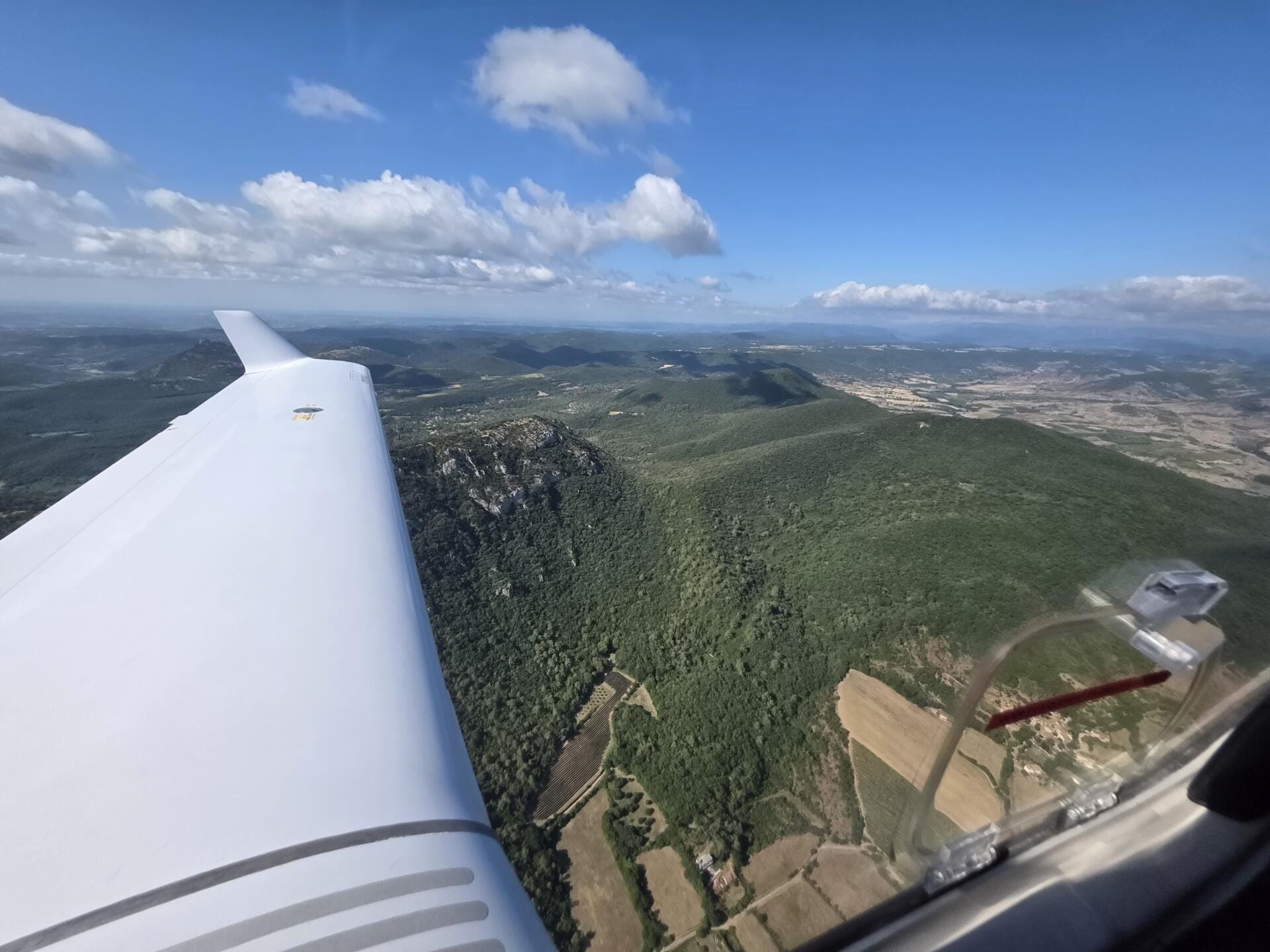 Caroux et lac du Salagou