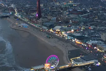 10 Minute Flight from Blackpool