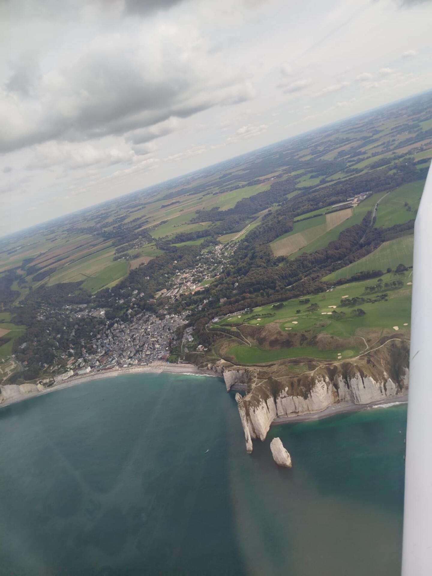 Les falaises d'étretat