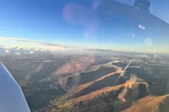 Sightseeing over the Lake District
