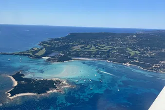 Déjeuner en Corse, Cannes - Calvi