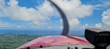 Balade aérienne en Martinique