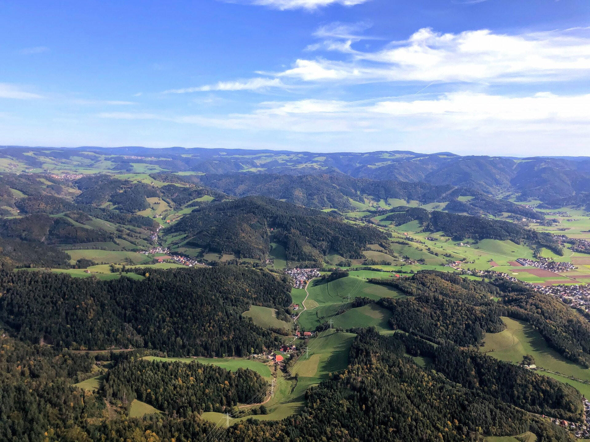 Rundflug mit einer Landung in Donaueschingen oder Leutkirch