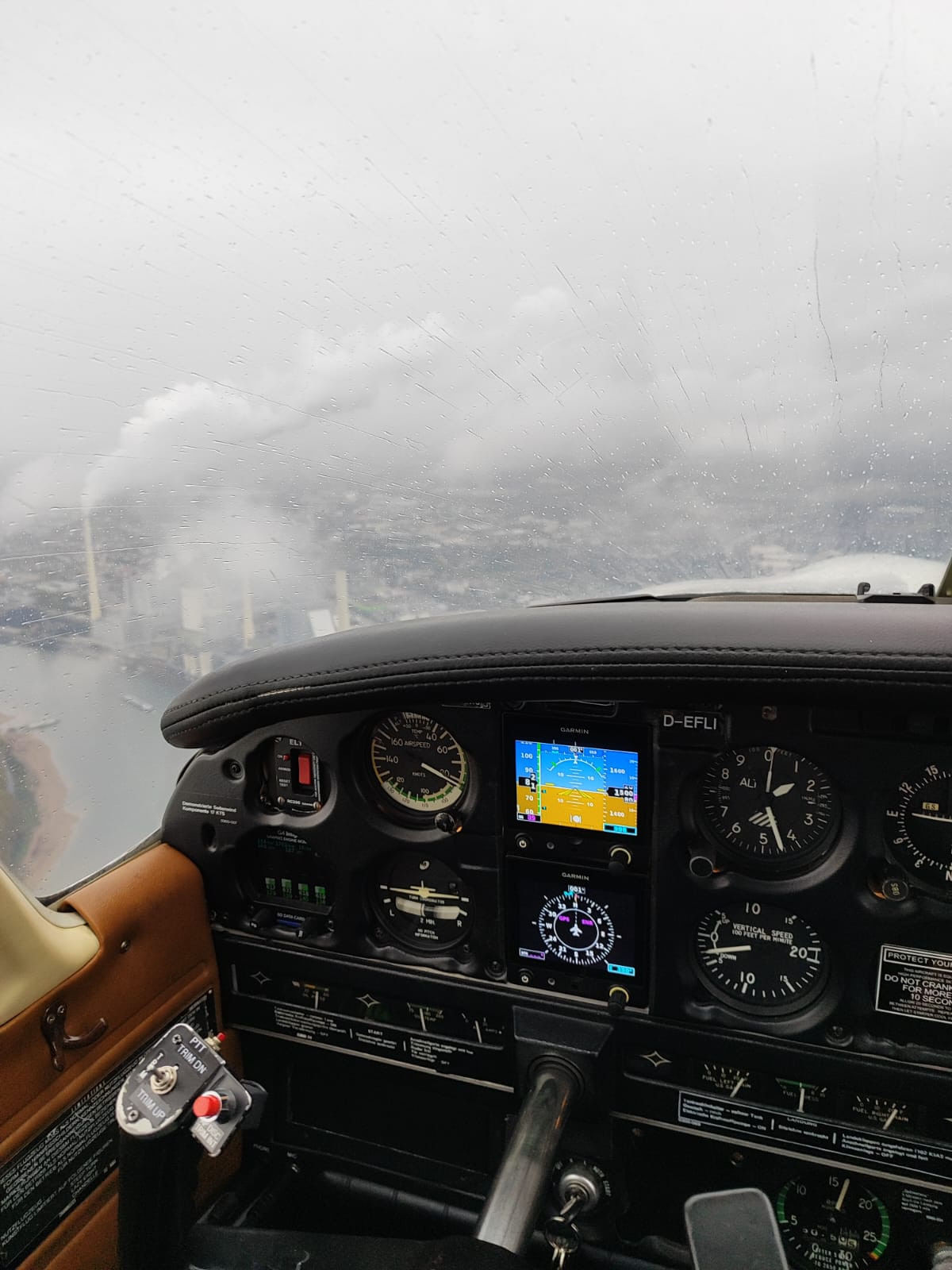 Einflug in die Kontrollzone Mannheim