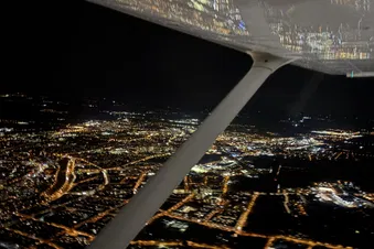 Kulturhaupstadt Nacht - über Chemnitz in den Sonnenuntergang