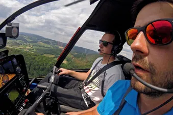 60 Minuten Schnupperflug im Hubschrauber Cabri G2