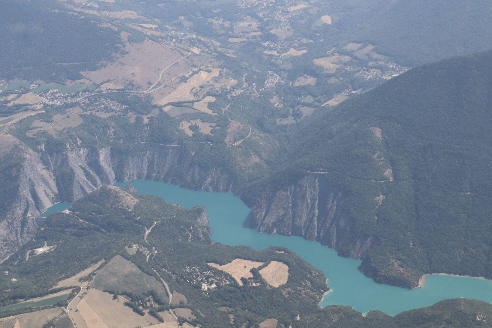 Aller-retour à Chambéry et survol du lac du Bourget